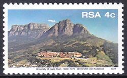 Sdafrika 1979  150 Jahre Universitt von Kapstadt