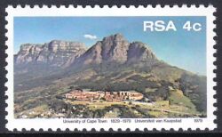 Südafrika 1979  150 Jahre Universität von Kapstadt