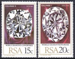 Südafrika 1980  Welt-Diamanten-Kongreß