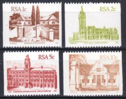 Südafrika 1982  Freimarken: Gebäude
