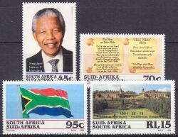 Südafrika 1994  Amtseinführung von Präsident Mandela