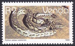 Venda 1986  Reptilien: Felsenphython