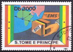 St. Tome & Prinzen 1991  Eilmarke