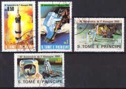 St. Tome & Prinzen 1980  10. Jahrestag der 1. Mondlandung