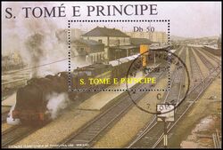 St. Tome & Prinzen 1987  Lokomotiven