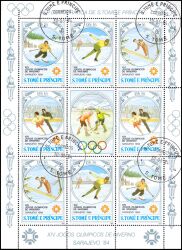 St. Tome & Prinzen 1983  Olympische Spiele 1984