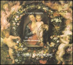 St. Tome & Prinzen 1989  Weihnachten: Gemälde