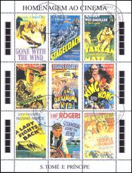 St. Tome & Prinzen 1995  100 Jahre Kino - Filmplakate