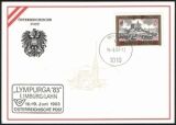 1983  AK 8 - LYMPURGA 83   Ausstellungskarte