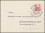 1957  Faltbrief - Wertstempel Stalinallee