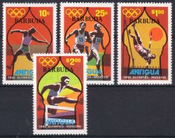 Barbuda 1980  Olympische Sommerspiele in Moskau