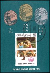 Cuba 1976  Kubanische Medaillengewinner in Montreal