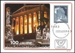 1983  100 Jahre Parlamentsgebäude - MaxiCard