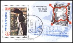 Kuba 1980  Intern. Briefmarkenausstellung "Espamer ´80"