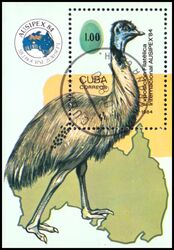 Cuba 1984  Intern. Briefmarkenausstellung AUSIPEX 84