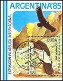 Cuba 1985  Intern. Briefmarkenausstellung ARGENTINA ´85