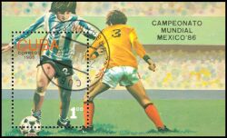Kuba 1986  Fußballweltmeisterschaft in Mexiko