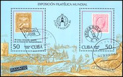 Cuba 1986  Intern. Briefmarkenausstellung STOCKHOLMIA 86