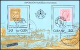 Cuba 1986  Intern. Briefmarkenausstellung STOCKHOLMIA 86