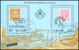 Kuba 1986  Intern. Briefmarkenausstellung...