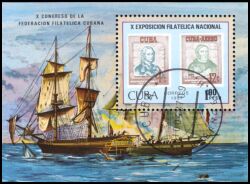 Kuba 1987  10. nationale Briefmarkenausstellung