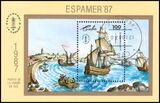 Cuba 1987  Intern. Briefmarkenausstellung ESPAMER 87