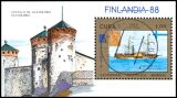 Kuba 1988  Intern. Briefmarkenausstellung "FINLANDIA...