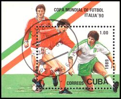 Cuba 1989  Fuball-Weltmeisterschaft 1990 in Italien