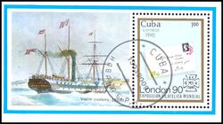 Cuba 1990  Intern. Briefmarkenausstellung STAMP WORLD LONDON `90