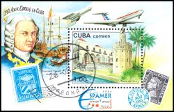Kuba 1996  Intern. Briefmarkenausstellung "ESPAMER ´96"