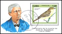 Cuba 1996  100. Todestag von C. Grundlach