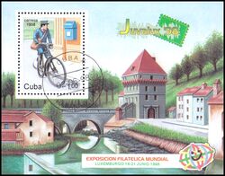 Cuba 1998  Intern. Briefmarkenausstellung JUVALUX 98