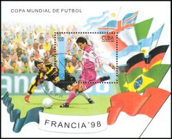 Kuba 1998  Fußball-Weltmeisterschaft in Frankreich