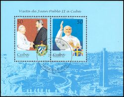 Cuba 1998  Besuch von Papst Johannes Paul II.