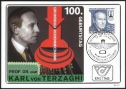 1983  Prof. Karl von Terzaghi - MaxiCard