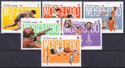 Cuba 1979  Olympische Sommerspiele in Moskau