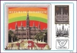 1983  100 Jahre Wiener Rathaus - MaxiCard