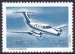Brasilien 1979  10 Jahre Gesellschaft fr Flugzeugbau