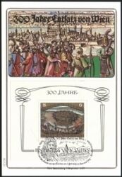 1983  Entsatz von Wien - Block - MaxiCard