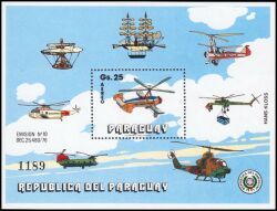 Paraguay 1979  Geschichte der Luftfahrt