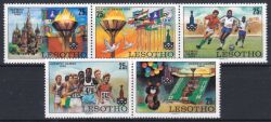 Lesotho 1980  Olympische Sommerspiele in Moskau