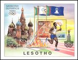 Lesotho 1980  Olympische Sommerspiele in Moskau