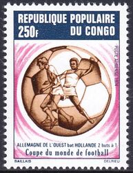 Kongo 1974  Deutschland ist Fuball-Weltmeister