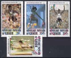 Kongo 1980  Olympische Sommerspiele in Moskau