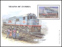 Sambia 1999  Lokomotiven
