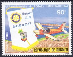 Dschibuti 1980  75 Jahre Rotary International