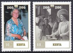 Kenia 1990  90. Geburtstag von Kniginmutter Elisabeth