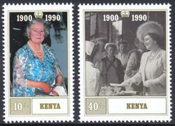 Kenia 1990  90. Geburtstag von Königinmutter Elisabeth