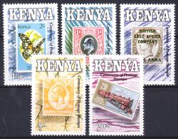 Kenia 1990  100. Jahrestag der ersten Briefmarkenausgabe