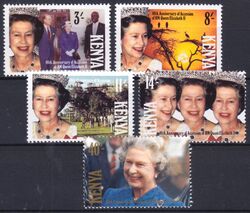 Kenia 1992  40. Jahrestag der Thronbesteigung von Knigin Elisabeth II.